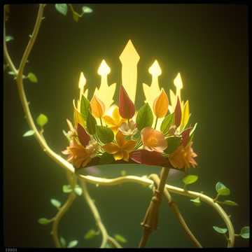 Crowned from Creation art