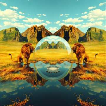 Mirrors art