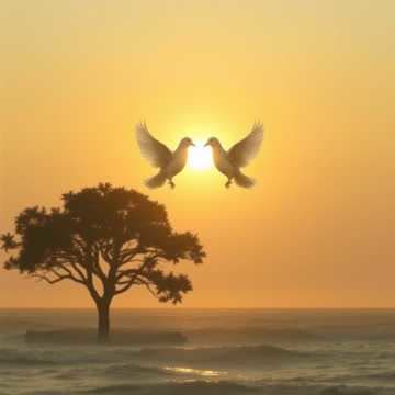 WHEN THE DOVES REMEMBER art